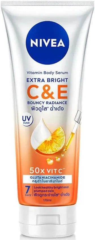 Nivea Extra Bright C & E Bouncy Radiance Body Serum 300ml
