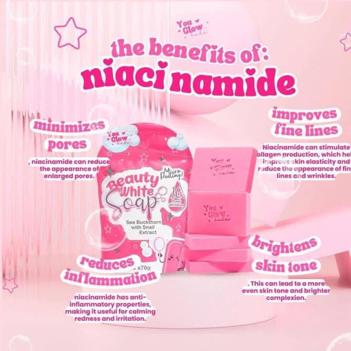 Beauty White Soap You Glow Babe 70g x 5 Pieces