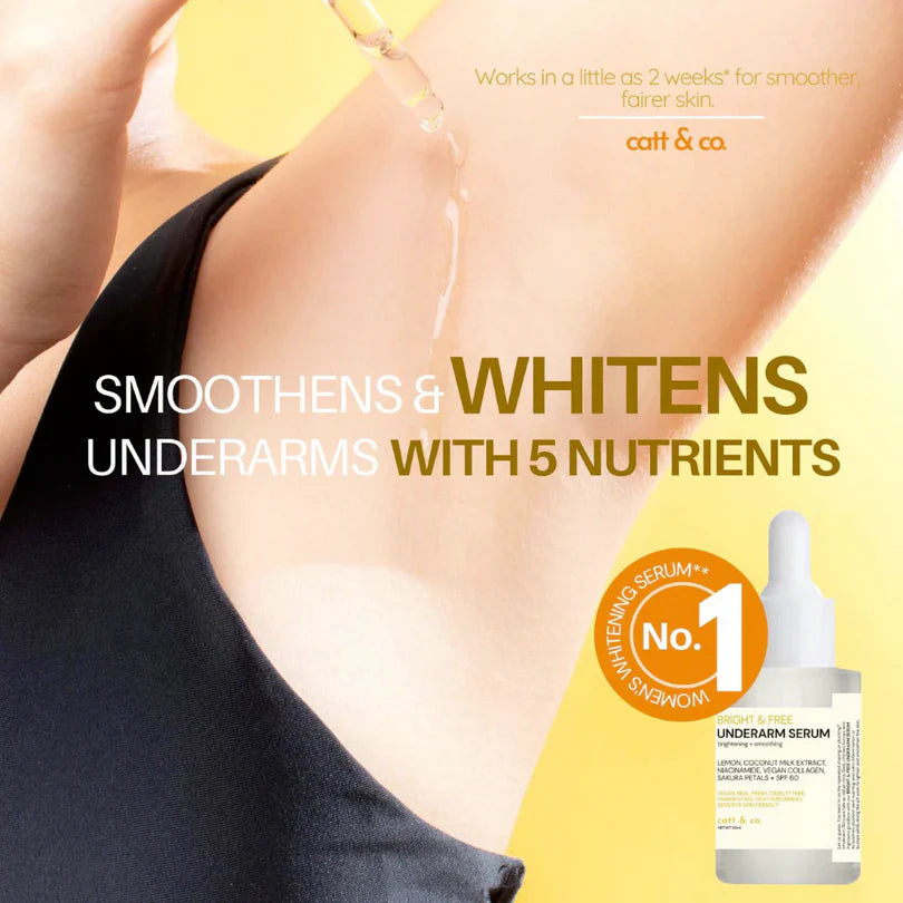 Catt & Co. Bright & Free Underarm Serum