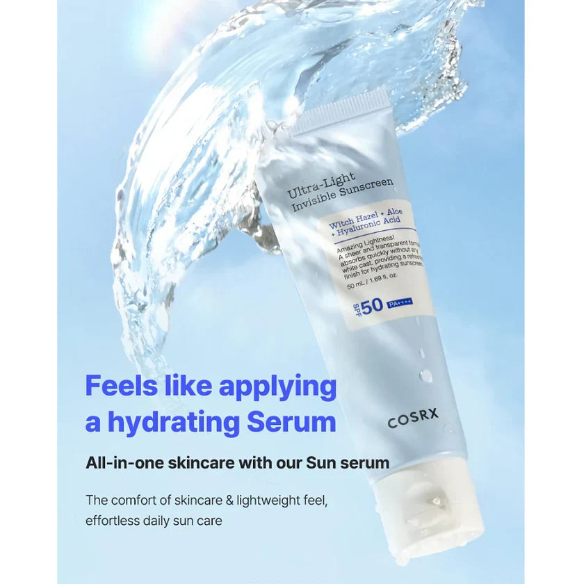Cosrx Ultra-Light Invisible Sunscreen 50ml