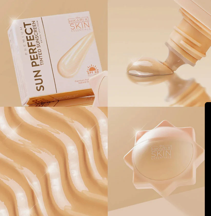 Hikari Premium Sun Perfect Tinted Sunscreen 50 ml