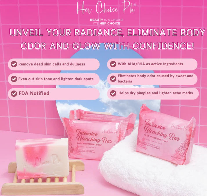 Her Choice PH Intensive Bleaching Bar