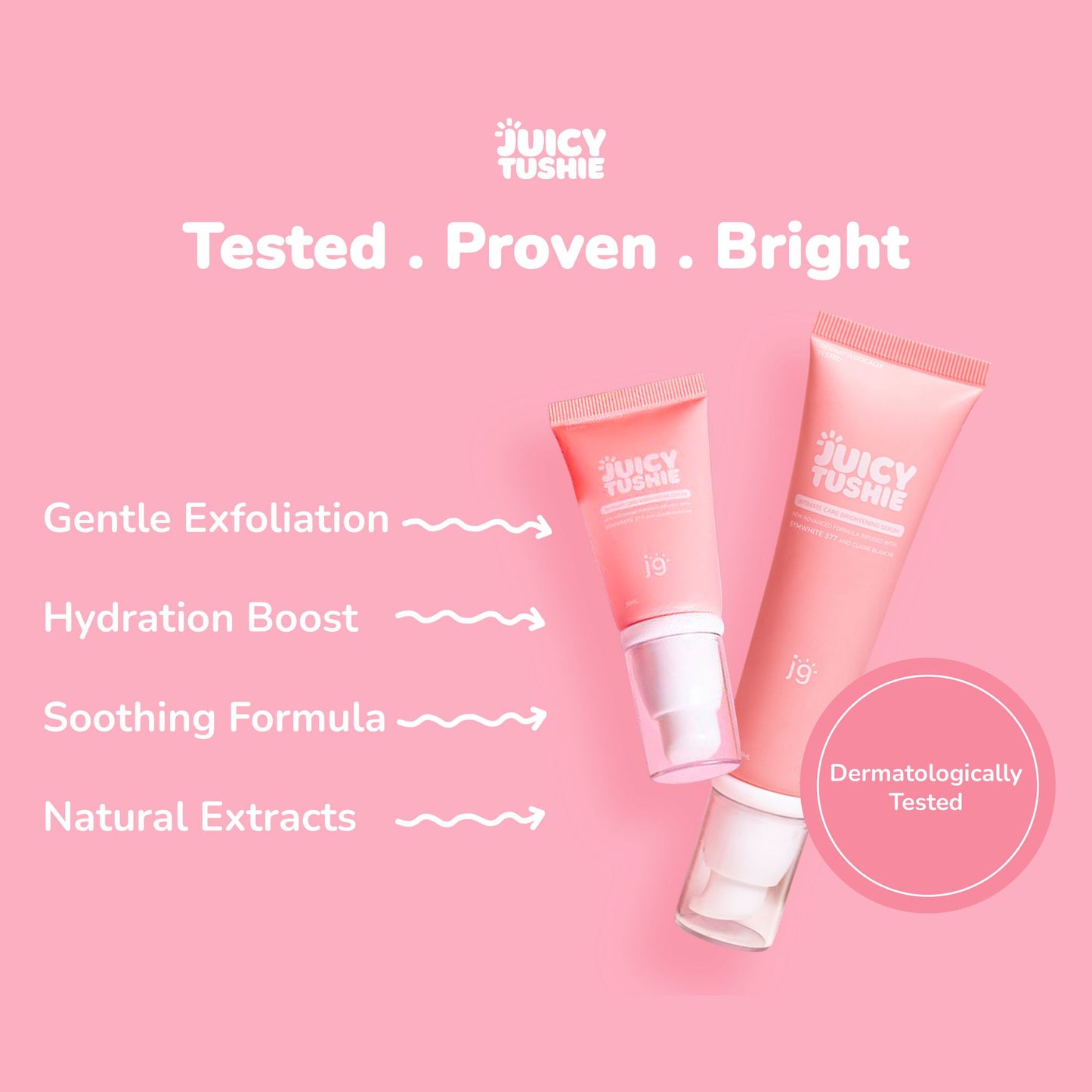 Juicy Tushie Intimate Care Brightening Serum 60ml