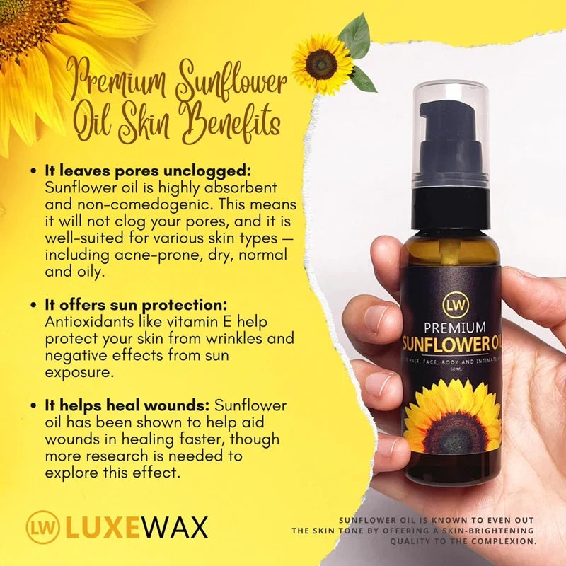 Luxewax Organic Sunflower Oil