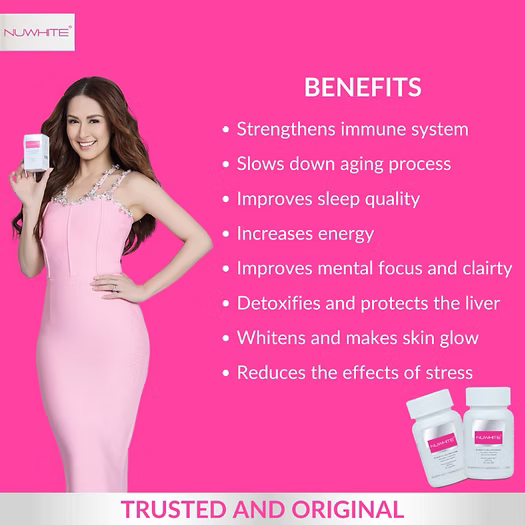 NUWHITE S-Acetyl Glutathione 500mg 30capsules