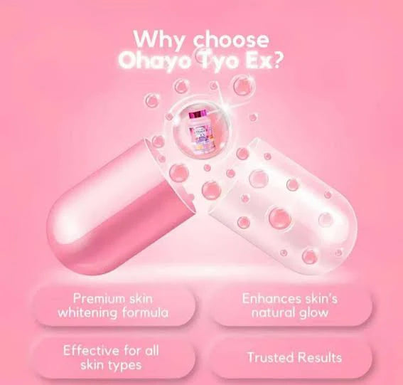 OHAYO TYO Tokyo EX White 60 Capsules Glutathione