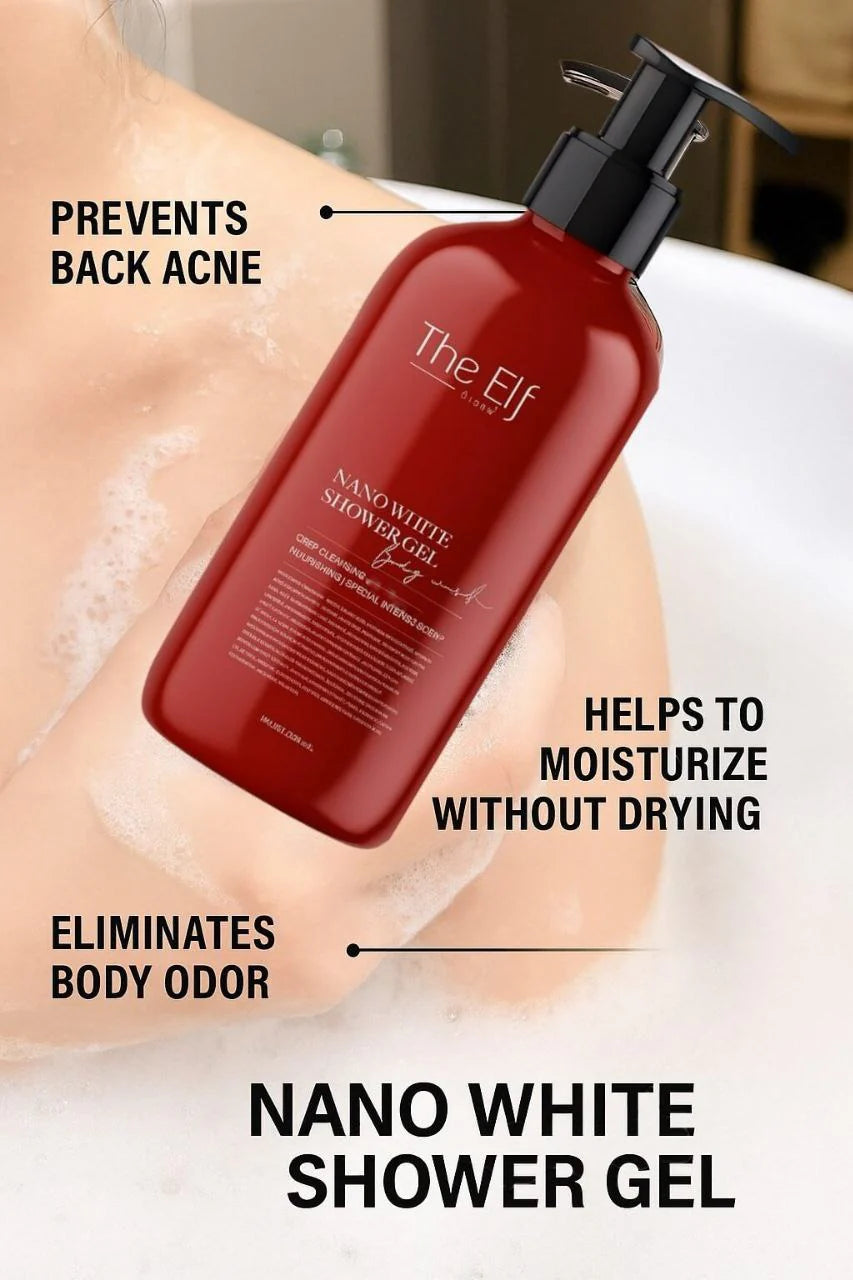 The Elf Nano White Shower Gel 275ml