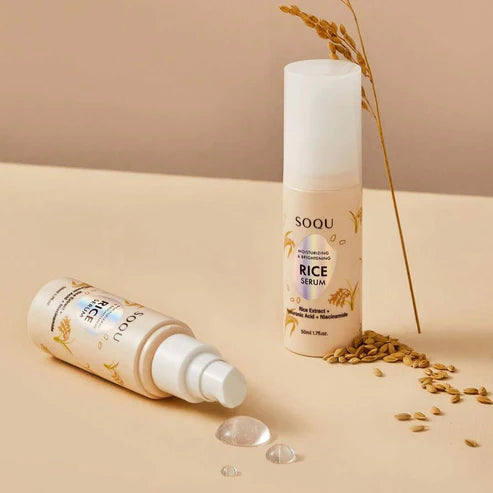 SOQU Moisturising and Brightening Rice Serum