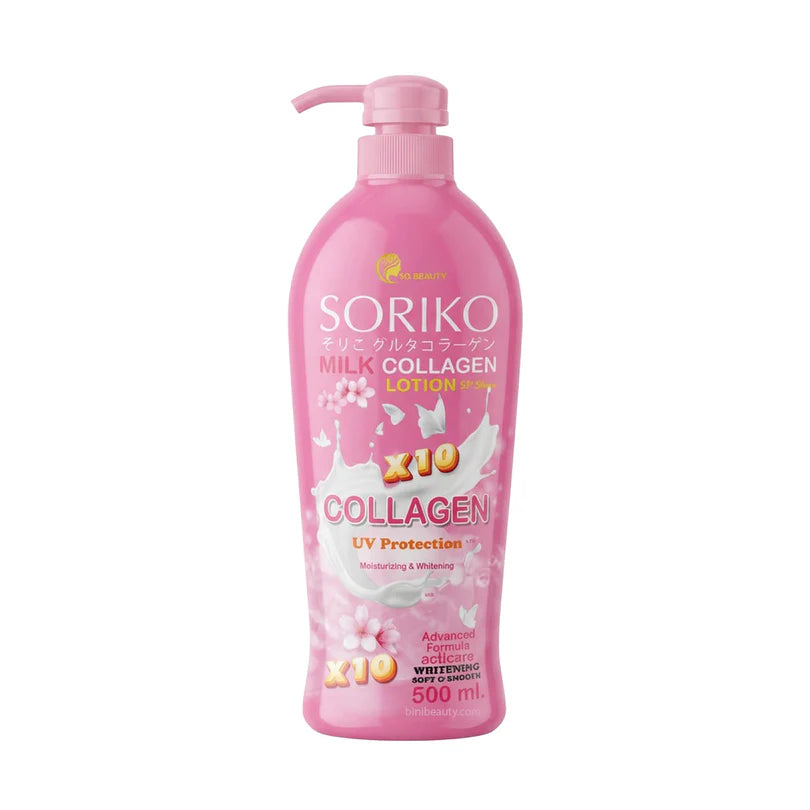 SORIKO Milk Collagen Body Lotion SPF 50++ 500ml