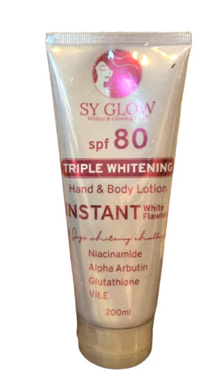 Sy Glow Triple Whitening Hand and Body Lotion 200ml