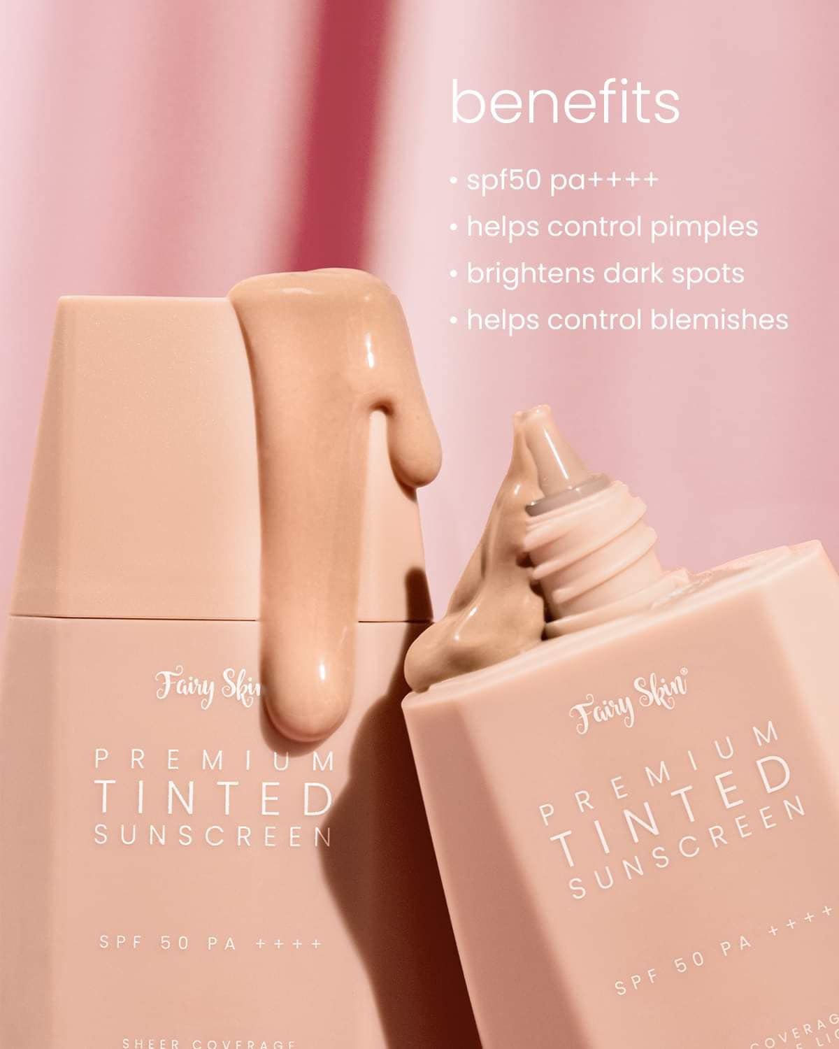 Fairy Skin Premium Tinted Sunscreen
