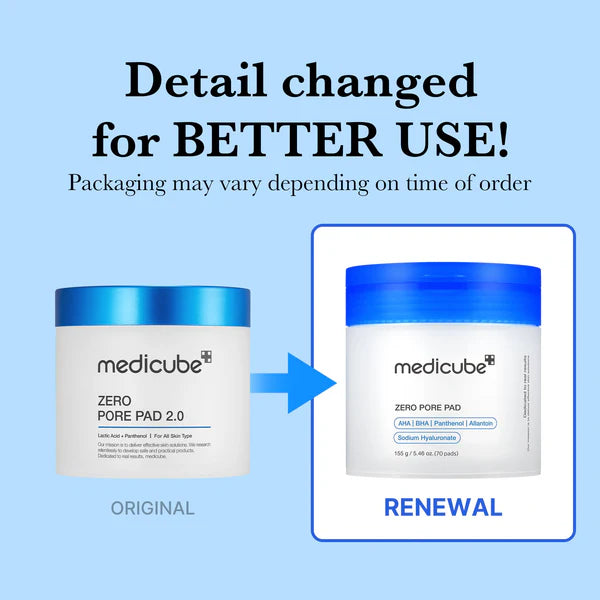 Medicube Zero Pore Pad 70 Pads