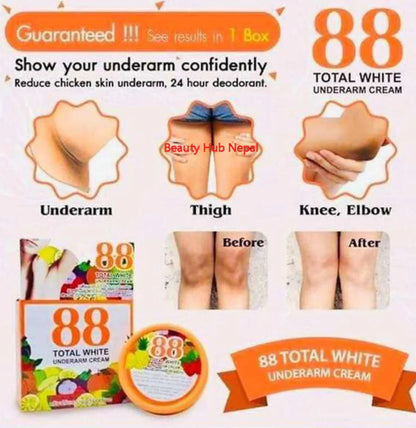 88 Total White Underarm Cream 35g
