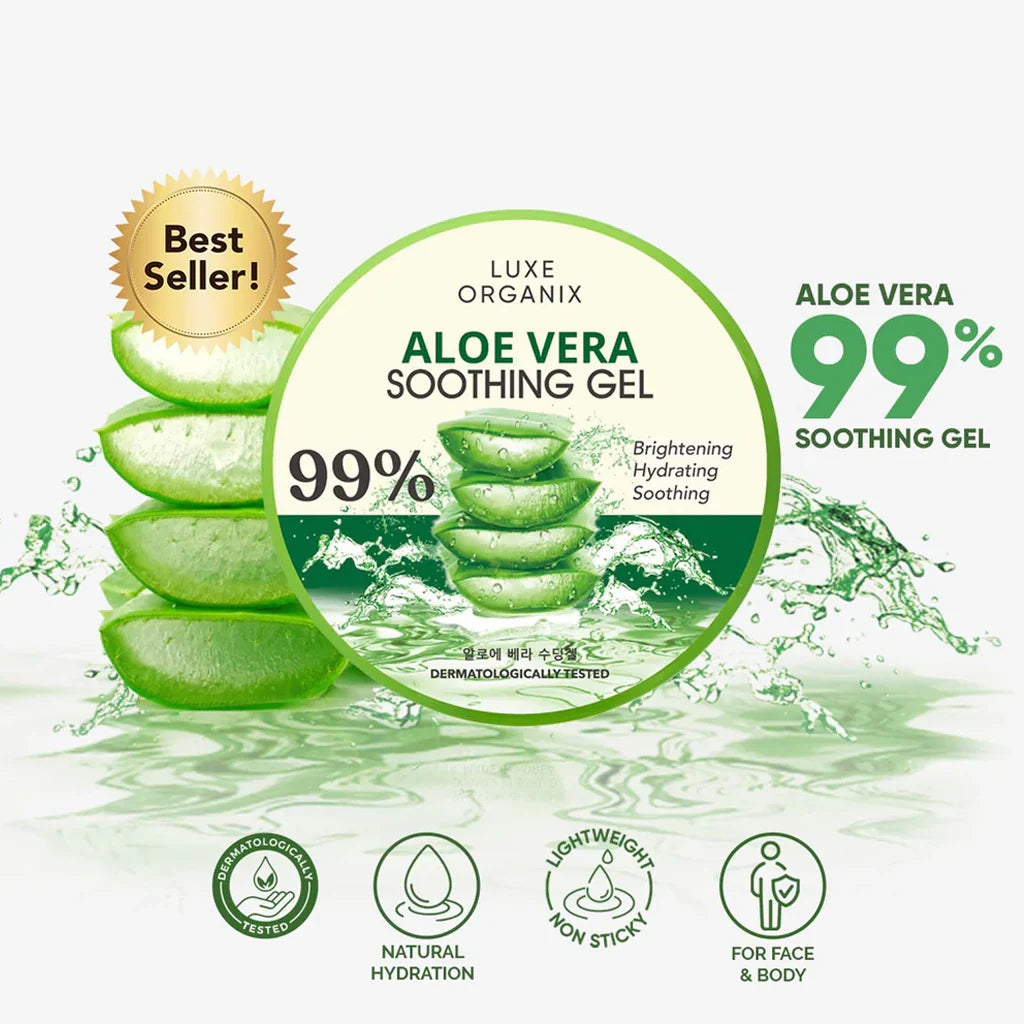 Luxe Organix Aloe Vera Soothing Gel 300ml