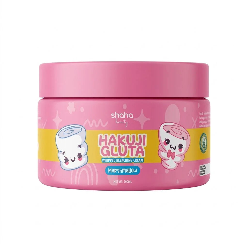 Shaha Beauty - Hakuji Gluta Whipped Bleaching Cream 200ml