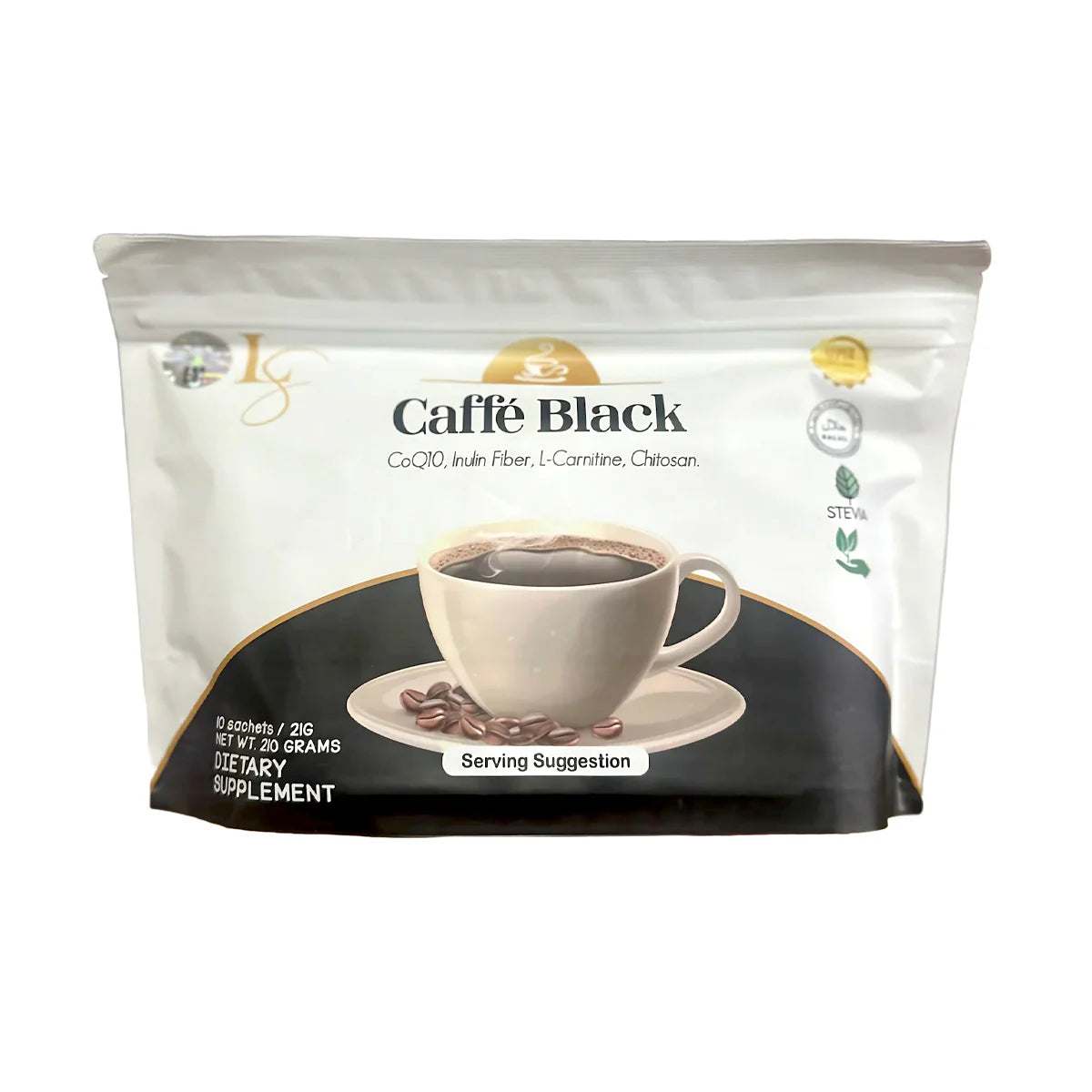 Luxe Slim Caffe Black