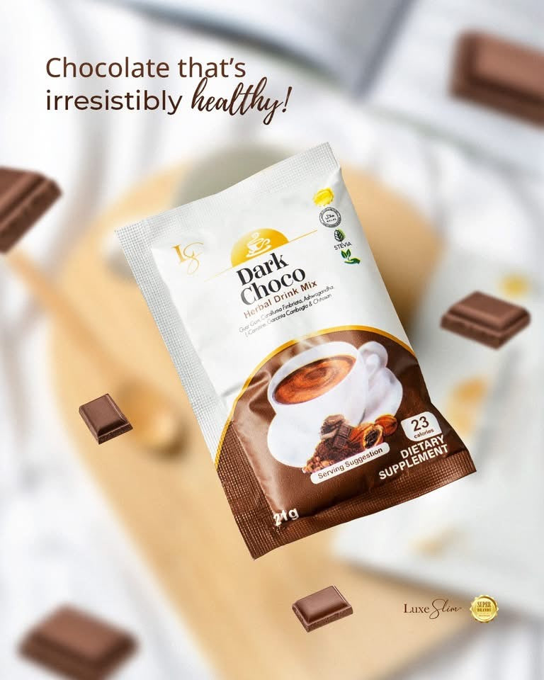 Luxe Slim Dark Choco 210g