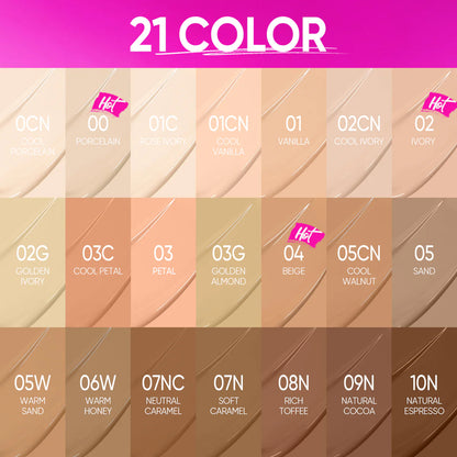 SKINTIFIC Cover Glow Perfect Cushion PINK