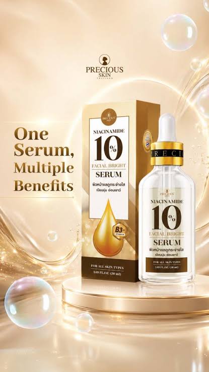 Precious Skin 10% Niacinamide Facial Bright Serum 50ml