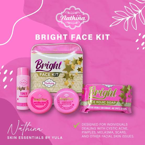 Bright Face Kit by Nathiña Skin Essentials