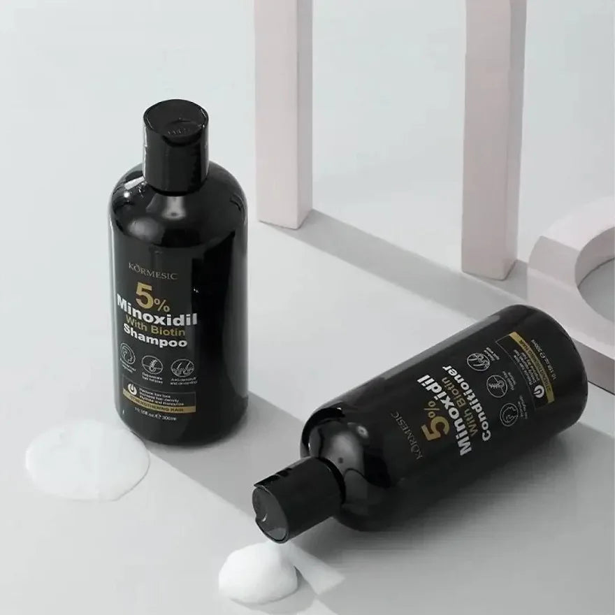 KORMESIC 5% Minoxidil With Biotin Shampoo 300ml