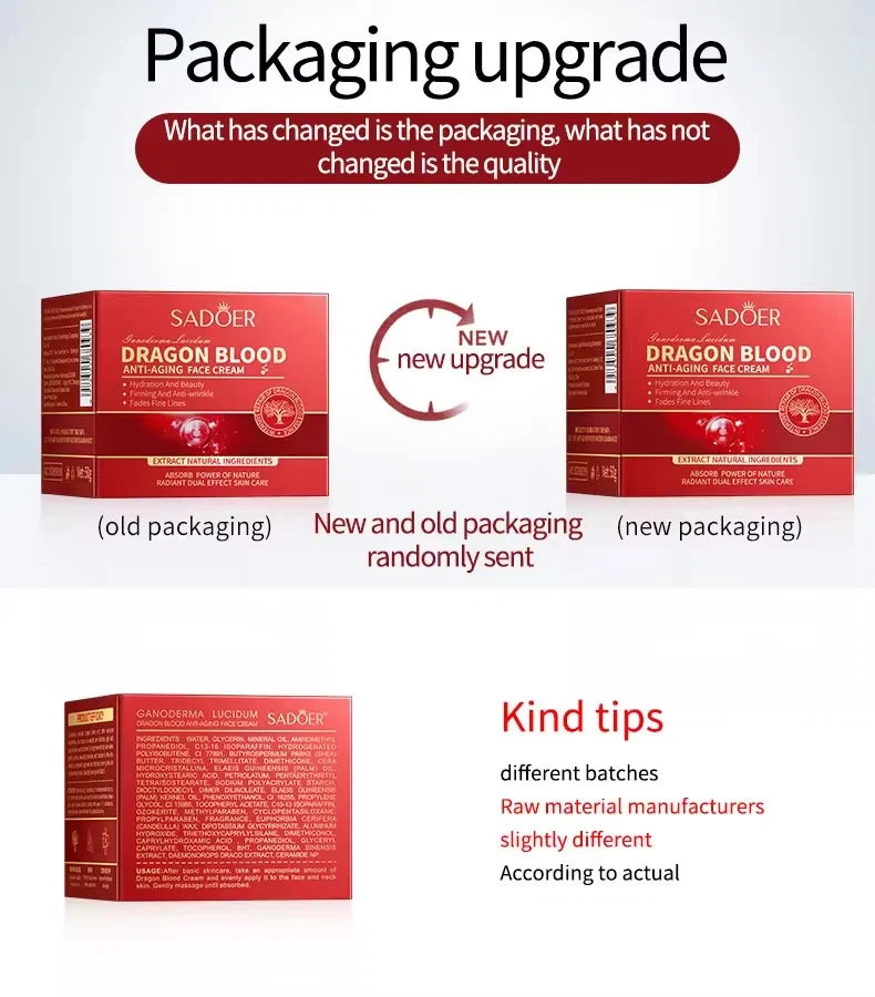 Sadoer Dragon Blood Anti-Aging Face Cream 50g