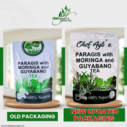 Paragis with Moringa and Guyabano Tea 20 sachets