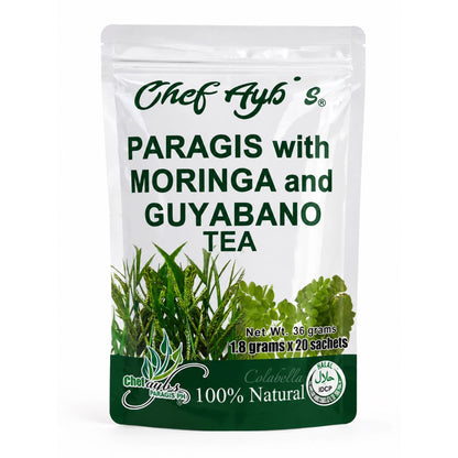 Paragis with Moringa and Guyabano Tea 20 sachets