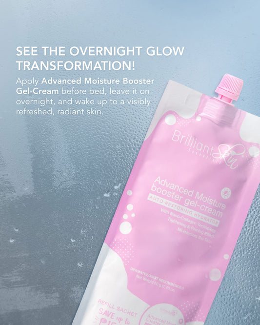 Brilliant Skin Advanced Moisture Booster Gel-Cream (50g Refill)