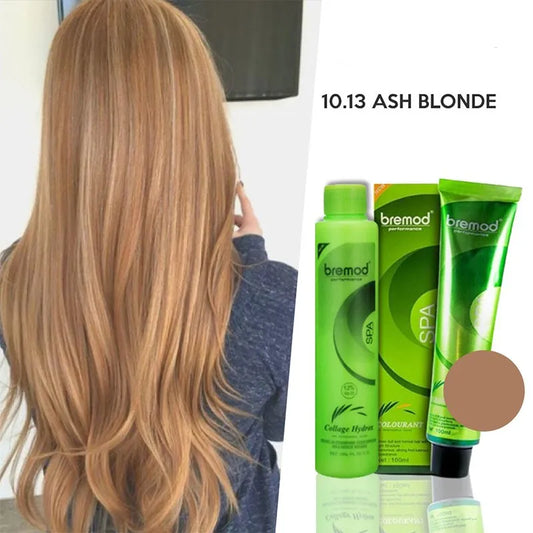Bremod Performance Colourant Hair Colour 100ml 10.13 Ash Blonde 12% Oxidizer