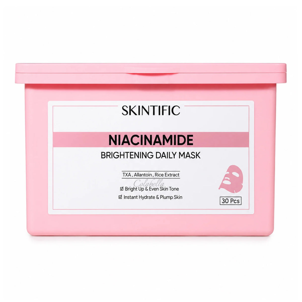 SKINTIFIC Niacinamide Brightening Daily Mask 30 Sheets