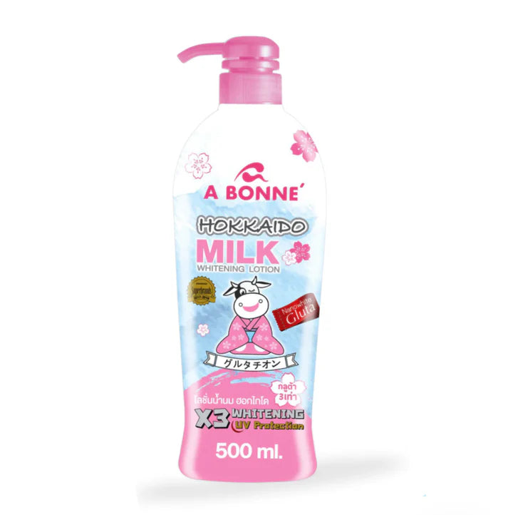 A Bonne Hokkaido Milk Whitening Lotion 500 ml