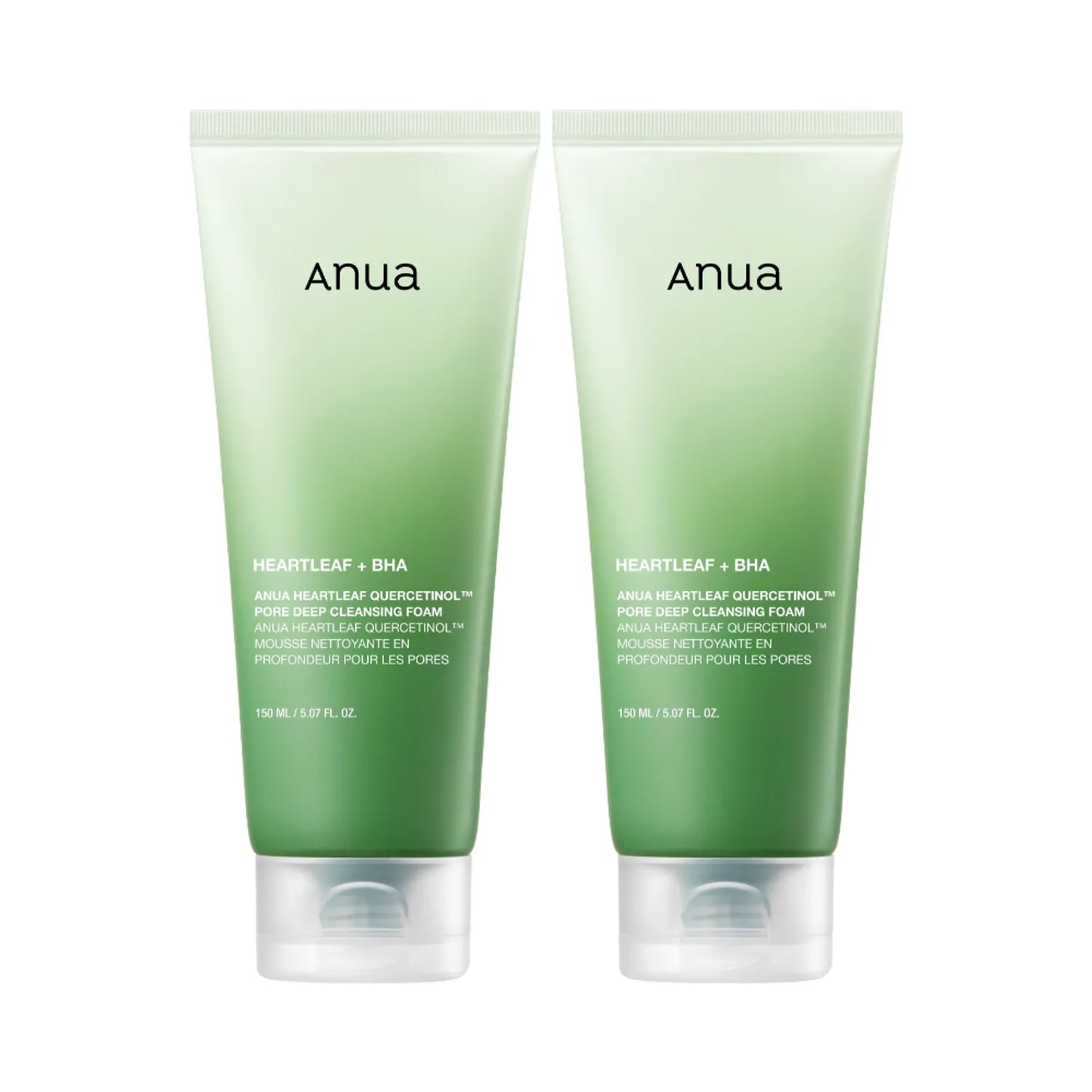 Anua Heartleaf Quercetinol Pore Deep Cleansing Foam + BHA