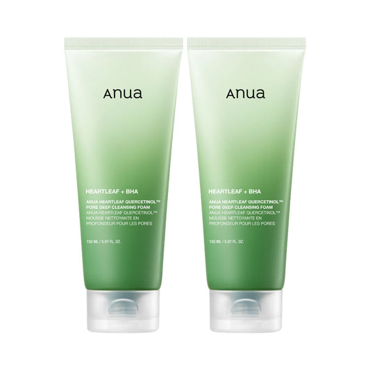 Anua Heartleaf Quercetinol Pore Deep Cleansing Foam + BHA