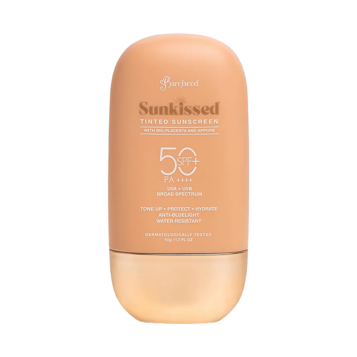Barefaced Sunkissed Tinted Sunscreen SPF 50 PA ++++ 50g