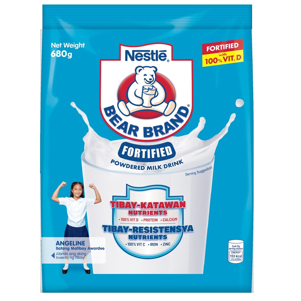 Bear Brand Fortified Powdered Milk Drink | 680g