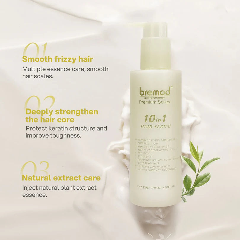 Bremod Performance Premium Series 10-in-1 Hair Cream Serum 210ml