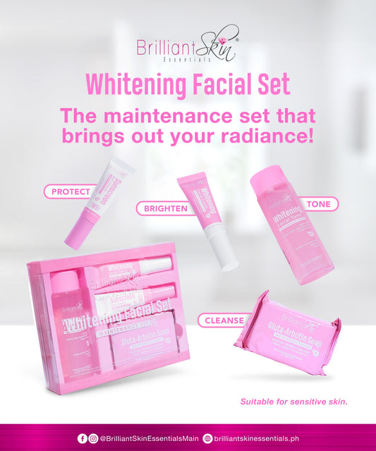 Brilliant Whitening Facial Set Maintenance Set