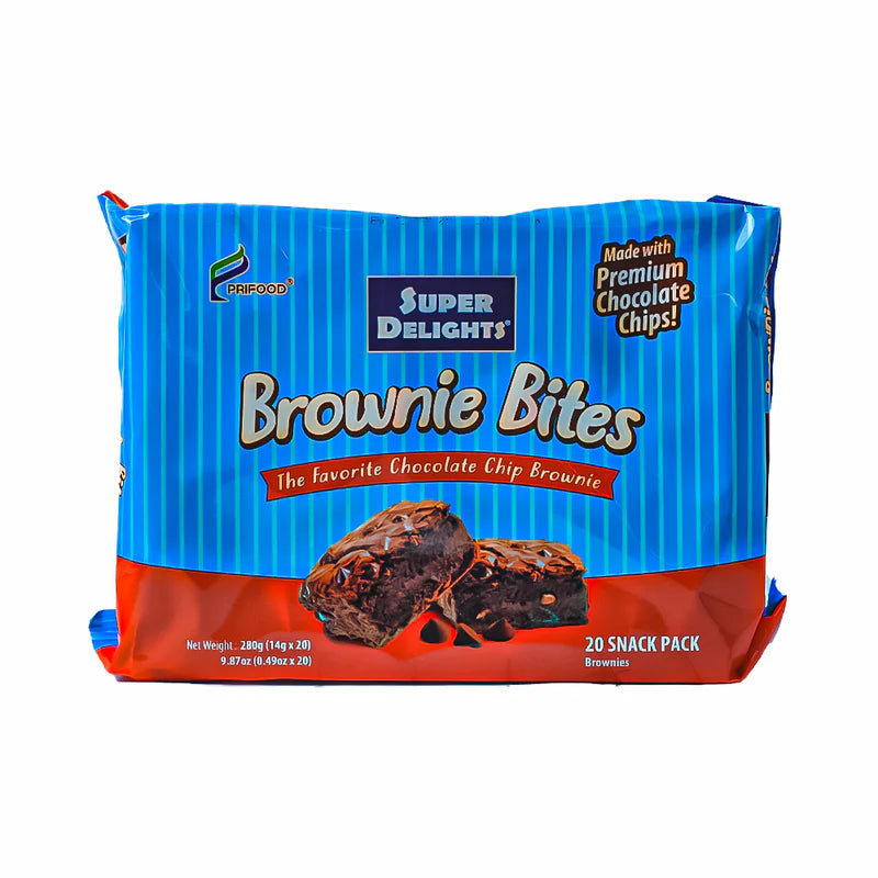 Prifood Super Delights Brownie Bites