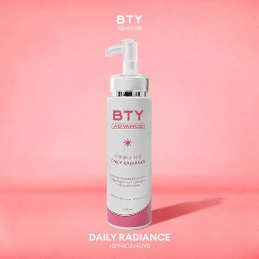 BTY Advance Daily Radiance SPF 45 UVA/UVB 250ml