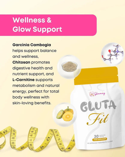 Glowming Gluta Fit by Cris Cosmetics (30 caps)