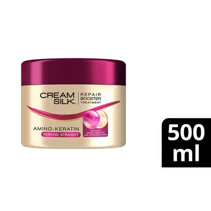 Creamsilk Treatment Amino-Keratin Rebond Straight 500ml