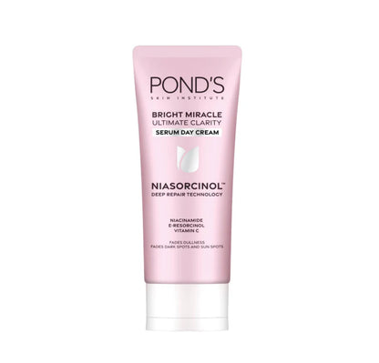 PONDS Bright Miracle Serum Burst Ultimate Clarity with Niasorcinol Serum Day Cream 40g
