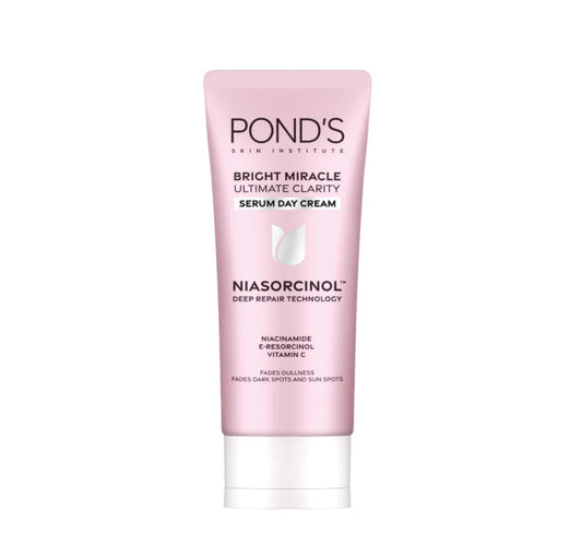 PONDS Bright Miracle Serum Burst Ultimate Clarity with Niasorcinol Serum Day Cream 40g