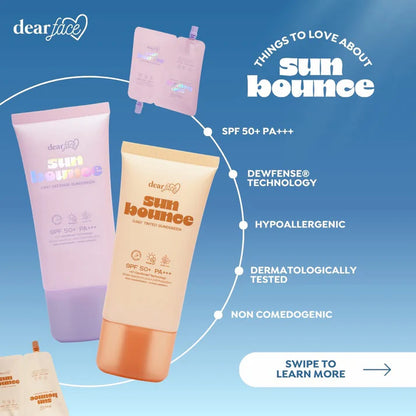 Dear Face Sunbounce Daily Tinted Sunscreen 50g
