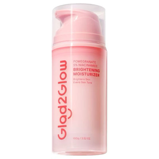 Glad2Glow Moisturizer Pomegranate Niacinamide Brightening Moisturizer 100g