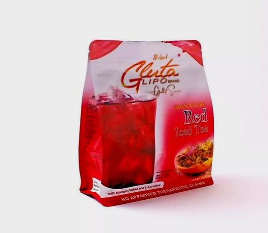 Gluta Lipo Gold Series Red Iced Tea 10 sachets