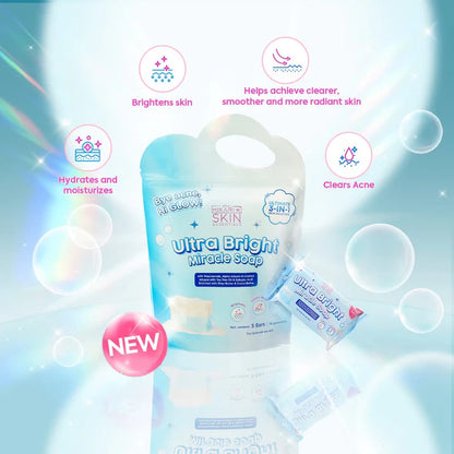 Hikari Skin Ultra Bright Miracle Soap 5 Bars 75g