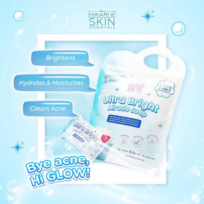 Hikari Skin Ultra Bright Miracle Soap 5 Bars 75g