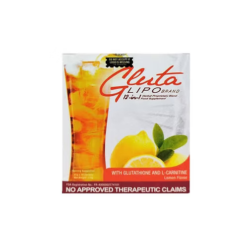 Glutalipo Lemon Juice | 10 sachets